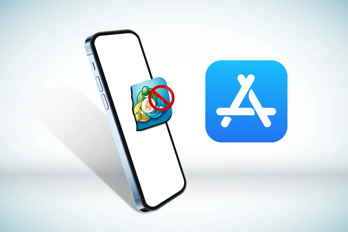 why mt4app removed from app store